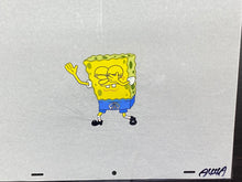Load image into Gallery viewer, SpongeBob SquarePants (1999) - Original animation cel of SpongeBob SquarePants
