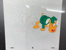 Load image into Gallery viewer, Inspector Gadget (1983) - Original Animation Cel and Drawing of Brain