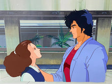 Load image into Gallery viewer, City Hunter - Original animation cel and drawing, with copy background