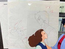 Load image into Gallery viewer, City Hunter - Original animation cel and drawing, with copy background