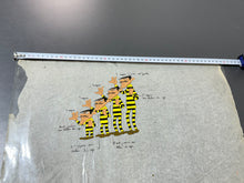 Load image into Gallery viewer, Lucky Luke - Original model cel of The Daltons (La Ballade des Dalton, 1978)