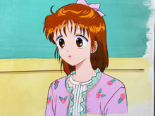 Load image into Gallery viewer, Marmalade Boy (1994/95) - Original animation cel and drawing, with master painted background