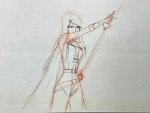 Load image into Gallery viewer, Space Pirate Captain Harlock (1978/79) - Original animation drawing of Queen Emeraldas, set of 6