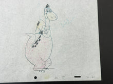 Load image into Gallery viewer, The Flintstones - Original drawing of Dino