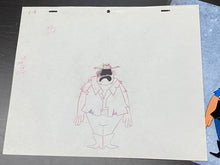 Load image into Gallery viewer, Popeye the Sailor - Original animation cel and drawing of Brutus