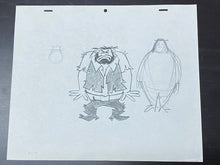 Load image into Gallery viewer, Popeye the Sailor - Original animation drawing of Brutus