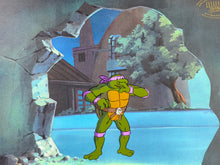 Load image into Gallery viewer, Teenage Mutant Ninja Turtles (1987 TV series) - Original animation cel (certificated with studio stamp)