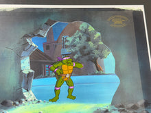Load image into Gallery viewer, Teenage Mutant Ninja Turtles (1987 TV series) - Original animation cel (certificated with studio stamp)