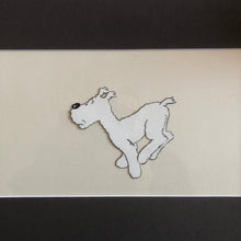 Load image into Gallery viewer, The Adventures of Tintin (1991) - Original animation cel of Milou, Episode: 'Le trésor de Rackham le rouge'