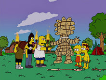 Load image into Gallery viewer, The Simpsons - Original drawing of scene background (XL size) - (Episode: On a Clear Day I Can't See My Sister, 2005)