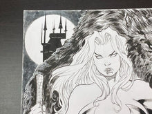 Load image into Gallery viewer, Lady Death - Drawing by Adriano Araujo (2020)