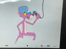 Load image into Gallery viewer, Pink Panther original animation cel and drawing