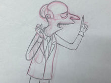 Load image into Gallery viewer, The Simpsons - Original drawing of Montgomery Burns