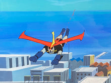 Load image into Gallery viewer, Great Mazinger - Original animation cel with master painted background