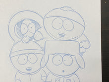Load image into Gallery viewer, South Park - Lay Out drawing of the characters, made by Todd Aaron Smith (certificated)