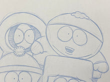 Load image into Gallery viewer, South Park - Lay Out drawing of the characters, made by Todd Aaron Smith (certificated)