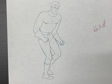 Load image into Gallery viewer, The Superman/Aquaman Hour of Adventure - Original animation drawing of Aquaman