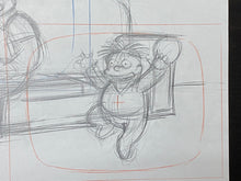 Load image into Gallery viewer, The Simpsons - Original drawing of Ralph and Clancy Wiggum