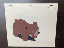 Load image into Gallery viewer, Monarch: The Big Bear of Tallac (Jacky and Nuca) (1977) - Original animation cel and drawing