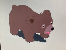 Load image into Gallery viewer, Monarch: The Big Bear of Tallac (Jacky and Nuca) (1977) - Original animation cel and drawing