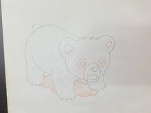 Load image into Gallery viewer, Monarch: The Big Bear of Tallac (Jacky and Nuca) (1977) - Original animation cel and drawing