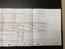 Load image into Gallery viewer, The Simpsons - Original drawing scene background of Moe's Bar, XL size
