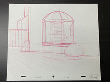 Load image into Gallery viewer, The Simpsons - Original drawing of Simpsons house (scene background)