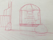 Load image into Gallery viewer, The Simpsons - Original drawing of Simpsons house (scene background)