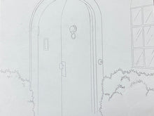 Load image into Gallery viewer, The Simpsons - Original drawing of Simpsons house (scene background)