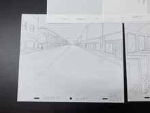 Load image into Gallery viewer, The Simpsons - Complete scene of 5 drawings of Otto, Milhouse in the School Bus + background