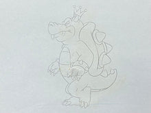 Load image into Gallery viewer, The Super Mario Bros. Super Show! (1989) - Original Animation Drawing of Bowser