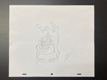 Load image into Gallery viewer, Looney Tunes - Original drawing of Tasmanian Devil