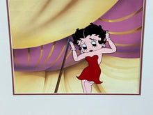 Load image into Gallery viewer, Betty Boop - Original animation cel with master painted background, framed