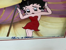 Load image into Gallery viewer, Betty Boop - Original animation cel with master painted background, framed