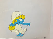 Load image into Gallery viewer, The Smurfs - Original animation cel of Smurfette