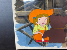 Load image into Gallery viewer, Monarch: The Big Bear of Tallac (Jacky and Nuca) (1977) - 2 Original animation cels and drawings, with master painted background
