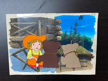 Load image into Gallery viewer, Monarch: The Big Bear of Tallac (Jacky and Nuca) (1977) - 2 Original animation cels and drawings, with master painted background