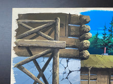 Load image into Gallery viewer, Monarch: The Big Bear of Tallac (Jacky and Nuca) (1977) - 2 Original animation cels and drawings, with master painted background