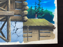 Load image into Gallery viewer, Monarch: The Big Bear of Tallac (Jacky and Nuca) (1977) - 2 Original animation cels and drawings, with master painted background