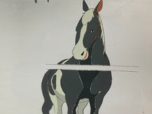 Load image into Gallery viewer, Monarch: The Big Bear of Tallac (Jacky and Nuca) (1977) - Original animation cel and drawing