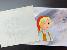 Load image into Gallery viewer, The Wonderful Adventures of Nils (1980) - Original animation cel and drawing
