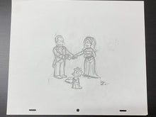 Load image into Gallery viewer, The Simpsons - Original drawing of Maggie Simpson