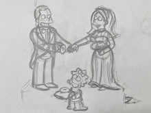 Load image into Gallery viewer, The Simpsons - Original drawing of Maggie Simpson
