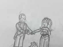 Load image into Gallery viewer, The Simpsons - Original drawing of Maggie Simpson