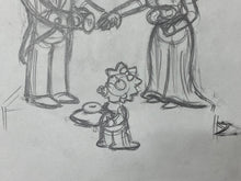 Load image into Gallery viewer, The Simpsons - Original drawing of Maggie Simpson