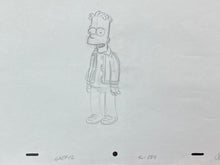 Load image into Gallery viewer, The Simpsons - Original drawing of Bart Simpson (as adult)