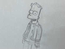 Load image into Gallery viewer, The Simpsons - Original drawing of Bart Simpson (as adult)