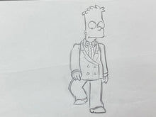 Load image into Gallery viewer, The Simpsons - Original drawing of Bart Simpson (as adult)