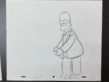 Load image into Gallery viewer, The Simpsons - Original drawing of Homer Simpson