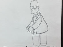 Load image into Gallery viewer, The Simpsons - Original drawing of Homer Simpson
